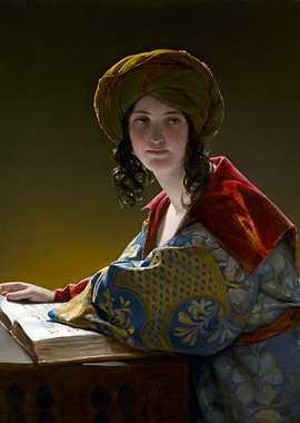 Orientalist Elegance - Friedrich Amerling