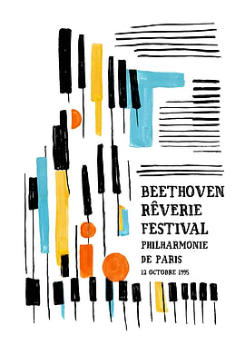 Beethoven Reverie Festival Poster