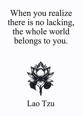 Lao Tzu Taoism Quote