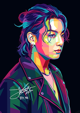 Jungkook Pop Art Portrait