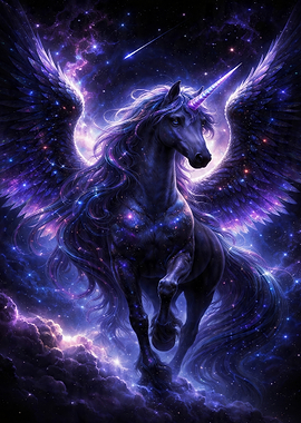 Cosmic Winged Unicorn