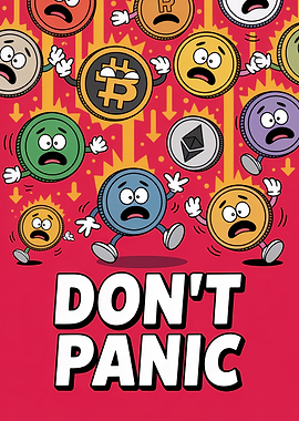 Don't Panic Crypto Coins
