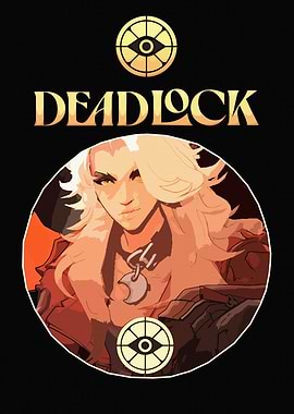 Deadlock Game Art with Character