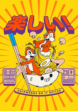 Ramen Fun: Chip 'n' Dale