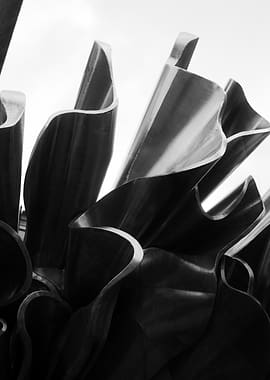 Abstract Metal Sculpture
