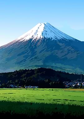 Mount Fuji Landscape