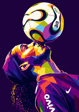 Ronaldinho Balancing Ball