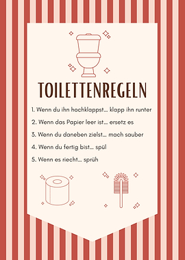 Toilet Rules German Toiletten Deutsch Toiletten Regel