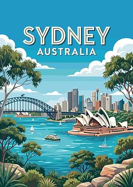 Sydney Australia Skyline