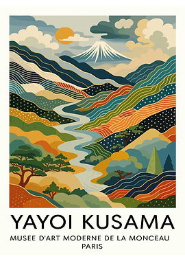 Yayoi Kusama Poster