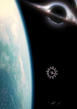 Interstellar Tesseract and Black Hole