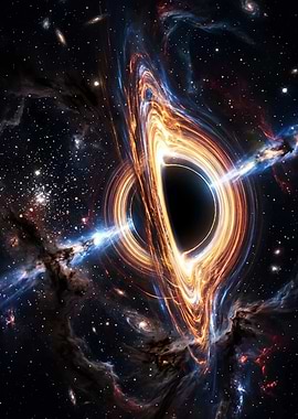 Black Hole in Space