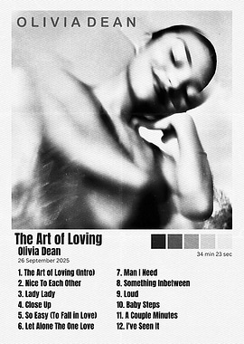 Olivia Dean The Art of Loving Album art