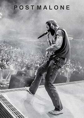 Post Malone Performing Live