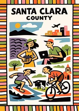Santa Clara County Poster