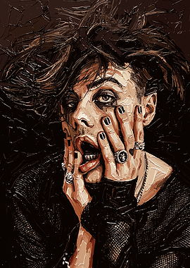 Expressive Portrait of a Person