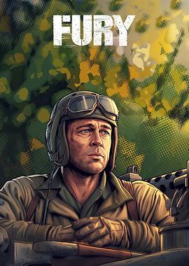 Fury Movie Poster