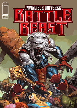 Battle Beast Comic Book Cover