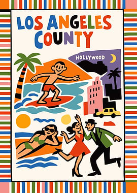 Los Angeles County Poster