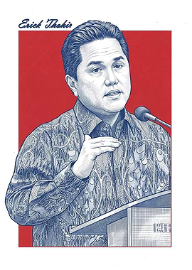 Erick Thohir Portrait