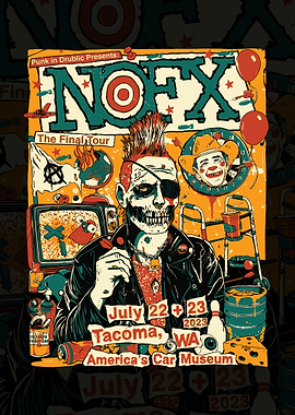 NOFX The Final Tour Poster
