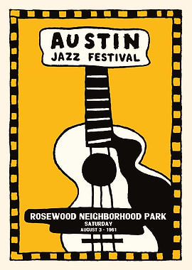 Austin Jazz Festival Poster
