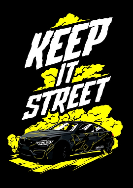 Keep It Street Car Graphic
