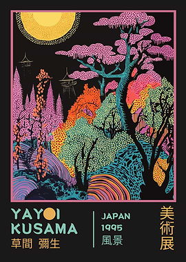 Yayoi Kusama Japan 1995 Landscape