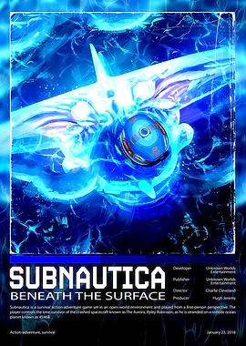 Subnautica Beneath The Surface Poster