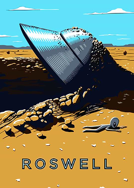 Roswell Alien Crash Site