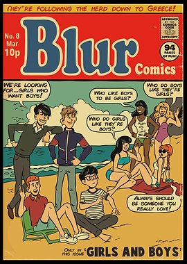 Blur Comics: Girls and Boys Cover