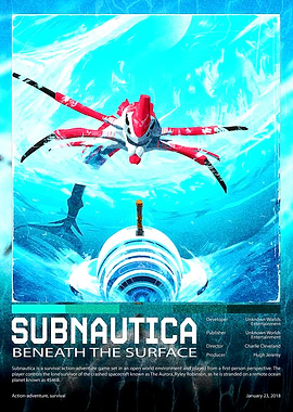 Subnautica Beneath the Surface Poster