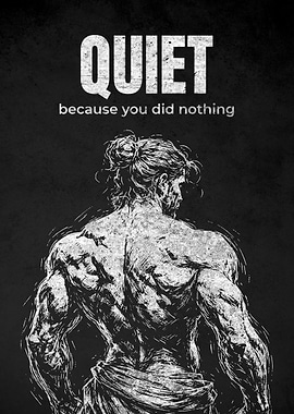 Motivational Fitness QUIET Art