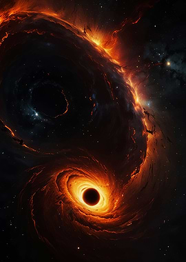 Cosmic Black Hole with Accretion Disk