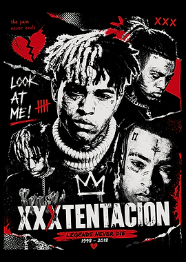 XXXTentacion Tribute Poster