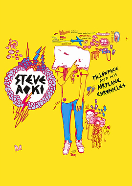 Steve Aoki Pillowface Airplane Chronicles