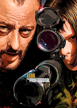 Léon: The Professional Movie Poster