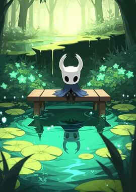 The Knight in a Forest Pond