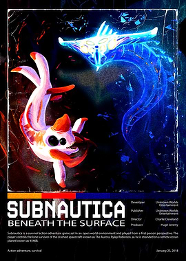 Subnautica Beneath the Surface Poster