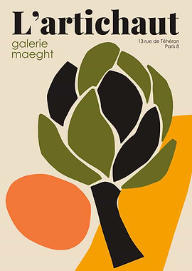 Artichoke Gallery Poster Print