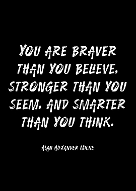 Inspirational Quote by Alan Alexander Milne