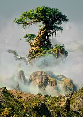 Floating Island Tree of Wonder