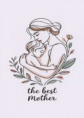 Mother and Child Embrace