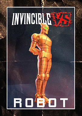 Robot Invincible Vs Game Poster