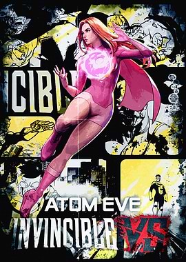 Atom Eve Invincible Vs Game Poster