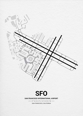 San Francisco International Airport Map