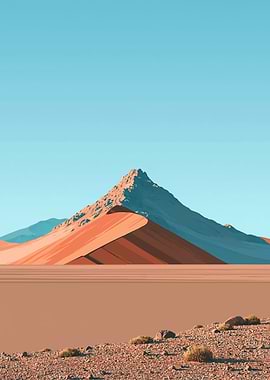 Desert Mountain Landscape