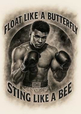 Muhammad Ali 'Float Like a Butterfly'