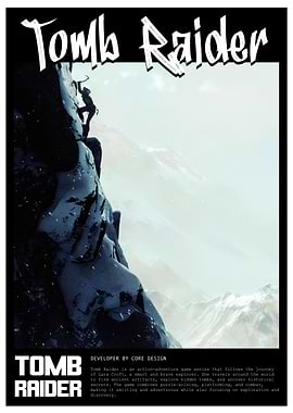 Tomb Raider Game Poster