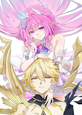 Honkai Star Rail Cyrene and Phainon